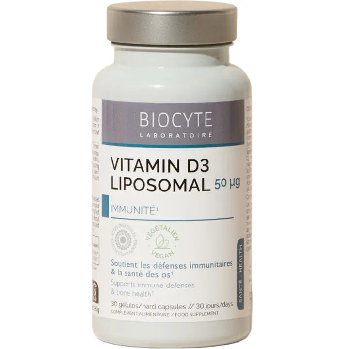 Biocyte Vitamin D3 Liposomal 30 gélules