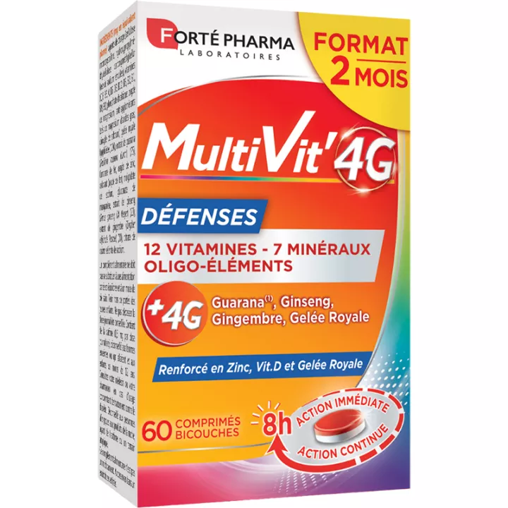 Forté Pharma Multivit' 4g Defensas Comprimidos