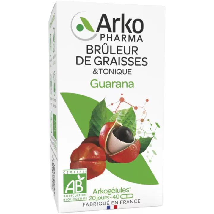 Arkogélules Guarana Brûleur de Graisses Bio