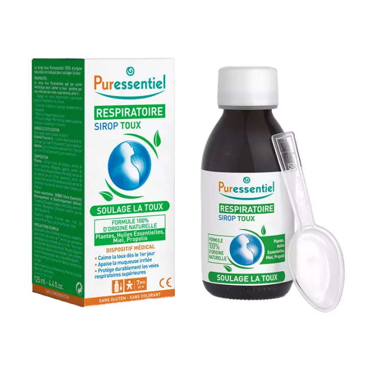 Puressentiel Sciroppo per la tosse respiratoria 125 ml Aromaterapia