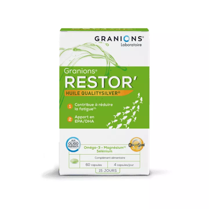 Granions RESTOR ANTI / FATIGA 60 CÁPSULAS