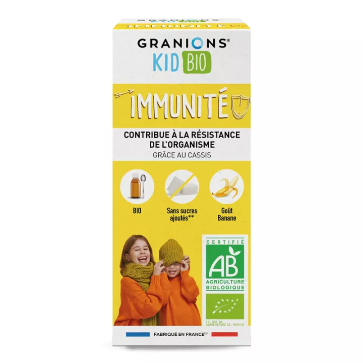 Granions Kid Bio Sciroppo per la stimolazione dell'immunità 125ml