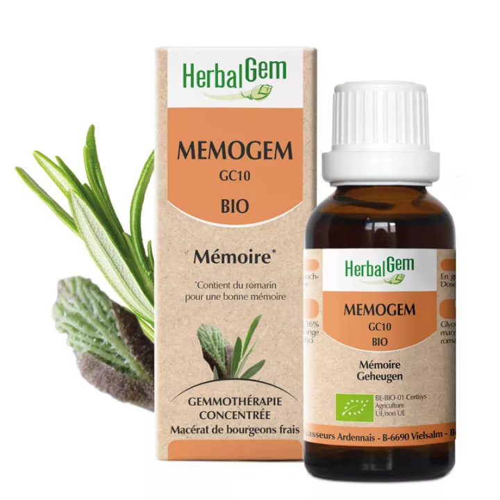 Memogem GC10 BIO 30ML HERBALGEM MEMORIA