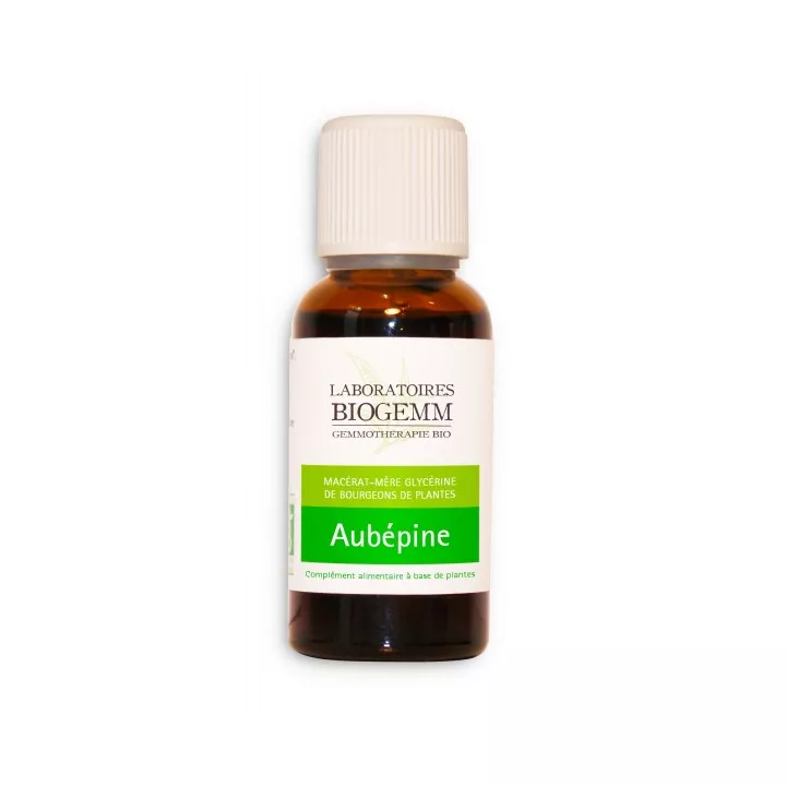 Biogemm Hawthorn Bud Organic Macerate 30ml