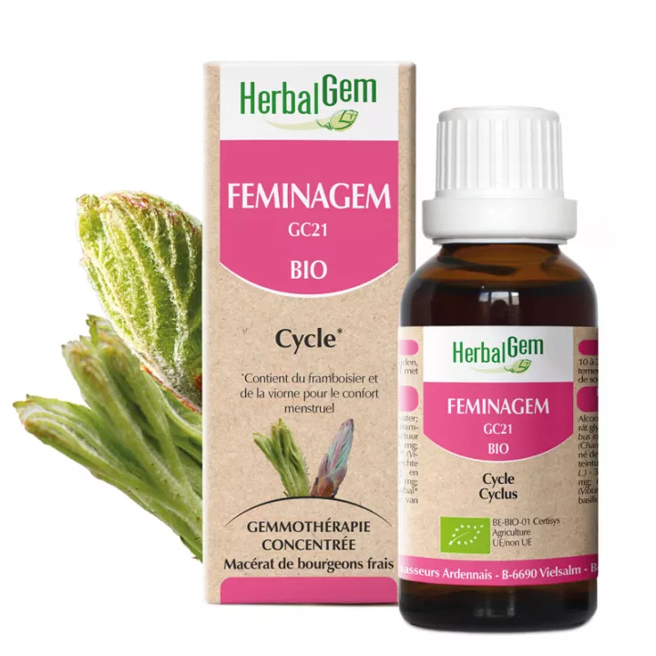 Feminagem GC21 BIO 30ML HERBALGEM REGRAS DOLOROSAS