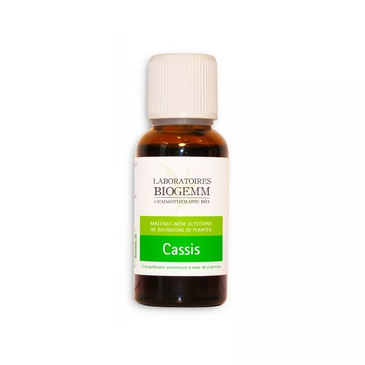 Cassis Bourgeon Macérât Bio 30 ml Biogemm