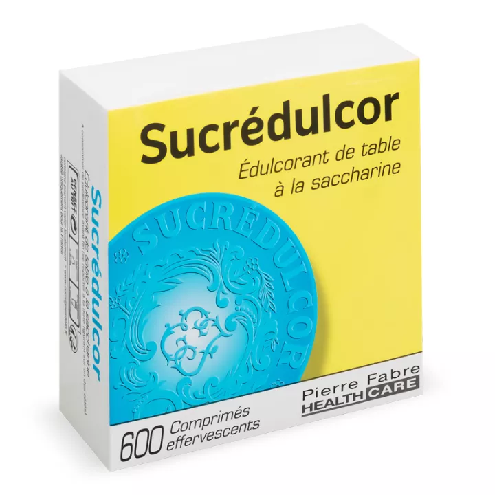 SUCREDULCOR TABLETS EFFERVESCENTS 600