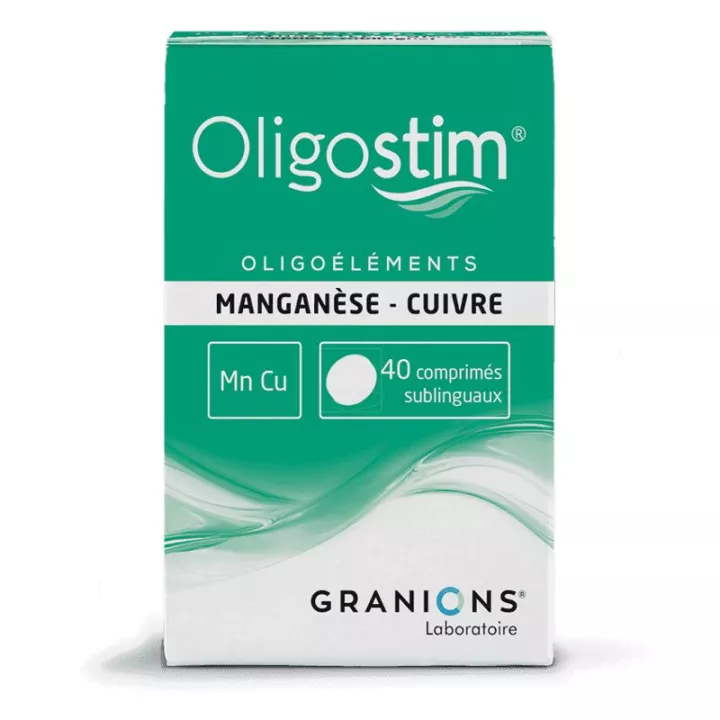 OLIGOSTIM MN-CU 40 comprimidos Granions