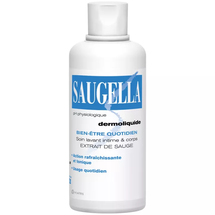 Saugella Dermoliquide Daily Well-Being Cleansing Care