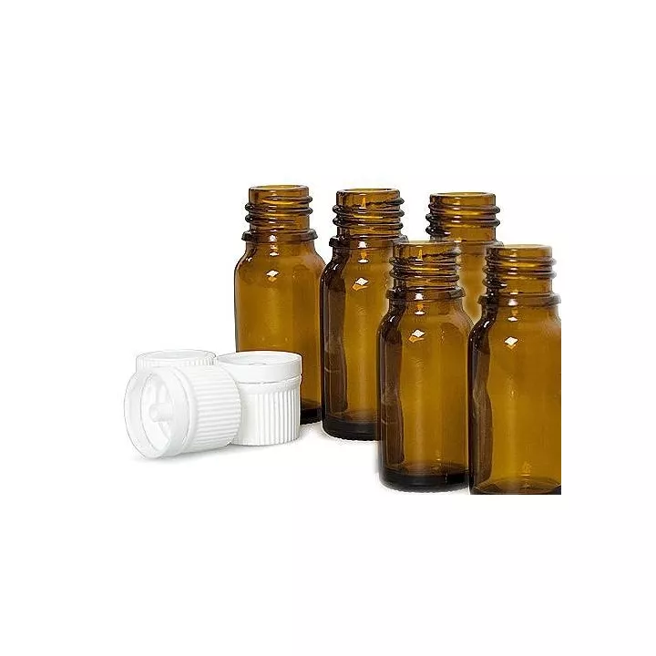 CODIGOUTTE VERRE JAUNE  10 ML 1 FLACON VIDE