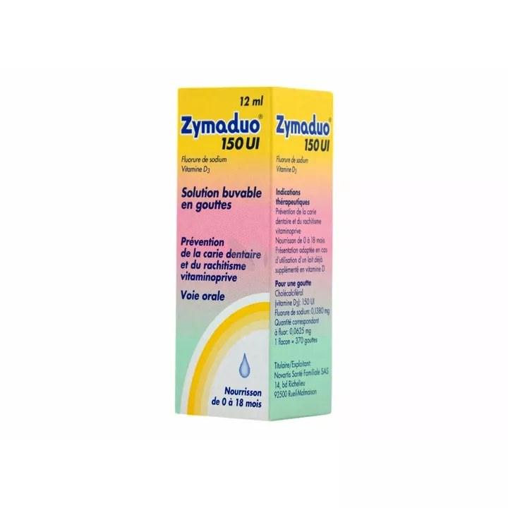 ZYMADUO 150 UI SOLUCIÓN ORAL FRASCO 12 ML