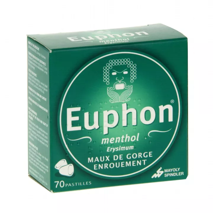 Euphon 70 comprimidos MENTHOL