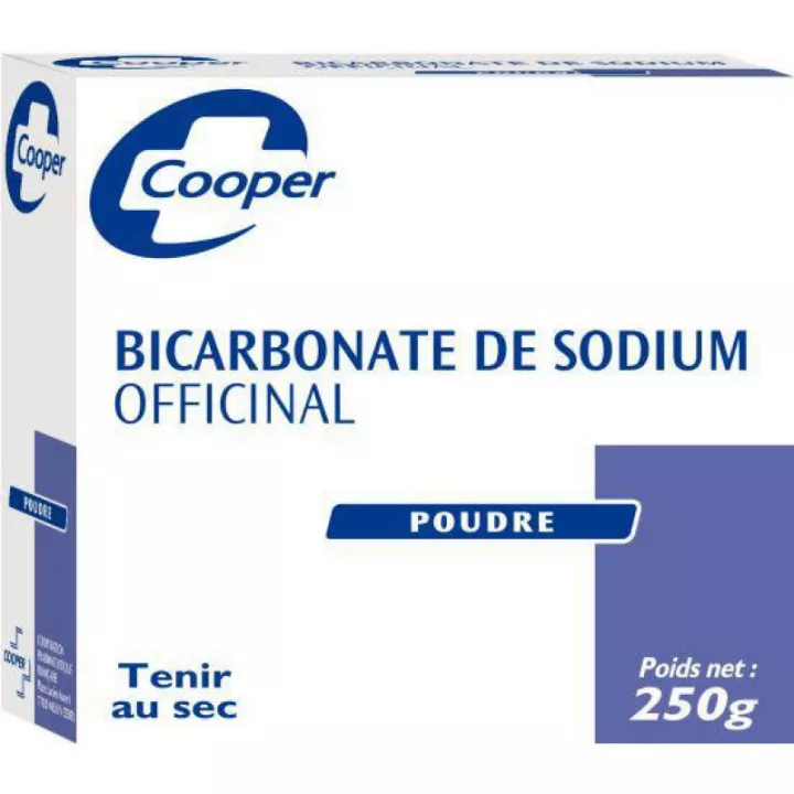 Bicarbonato di sodio Cooper Box 250 g 