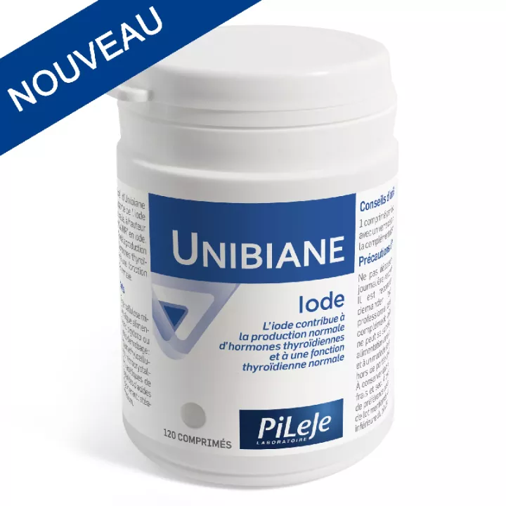 Pileje Unibiane Iode 120 comprimidos