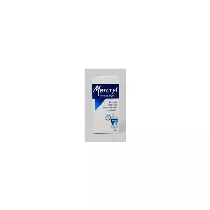 SOLUTION MERCRYL ANTISEPTIQUE BOTTLE 125ML