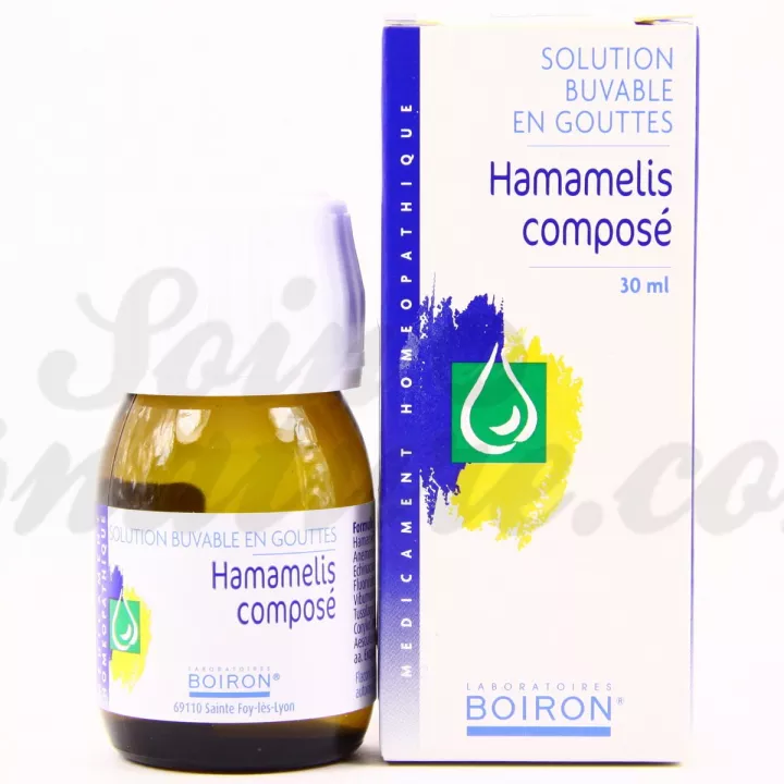 Hamamelis samengestelde Boiron homeopathische druppels 30ml