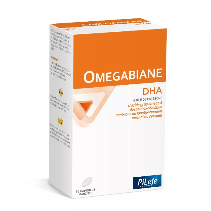 PILEJE Omégabiane DHA 80 capsules