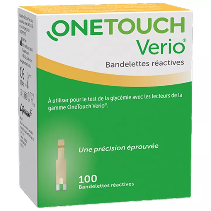OneTouch Verio Reagent Strips Box de 100