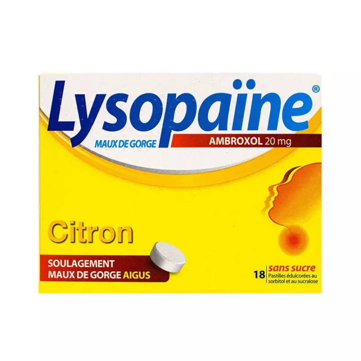 LYSOPAINE anestetico losanghe Sugar Free limone