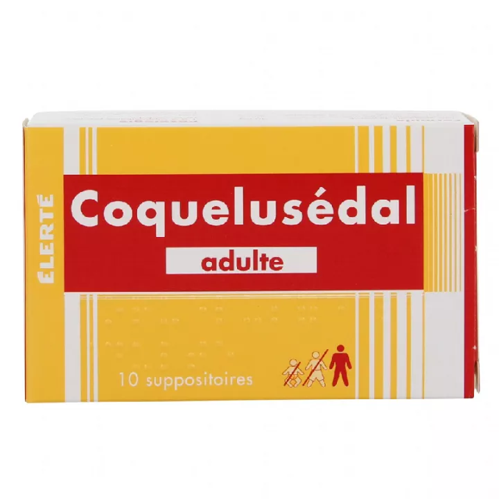 Coquelusedal adult 10 suppository cough bronchitis