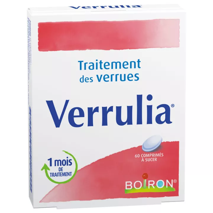 Verrulia Boiron traitement des verrues 60 comprimés