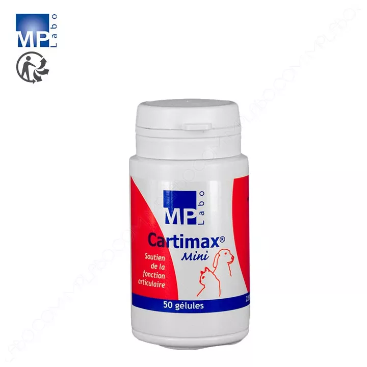Cartimax Mini petit chien et chat 50 Gélules