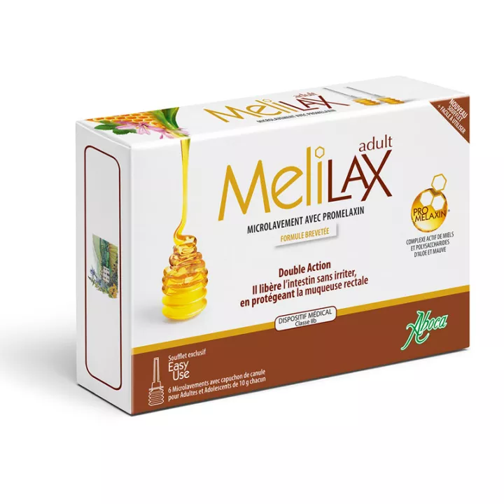 Melilax adulte micro-lavement intestinal Aboca