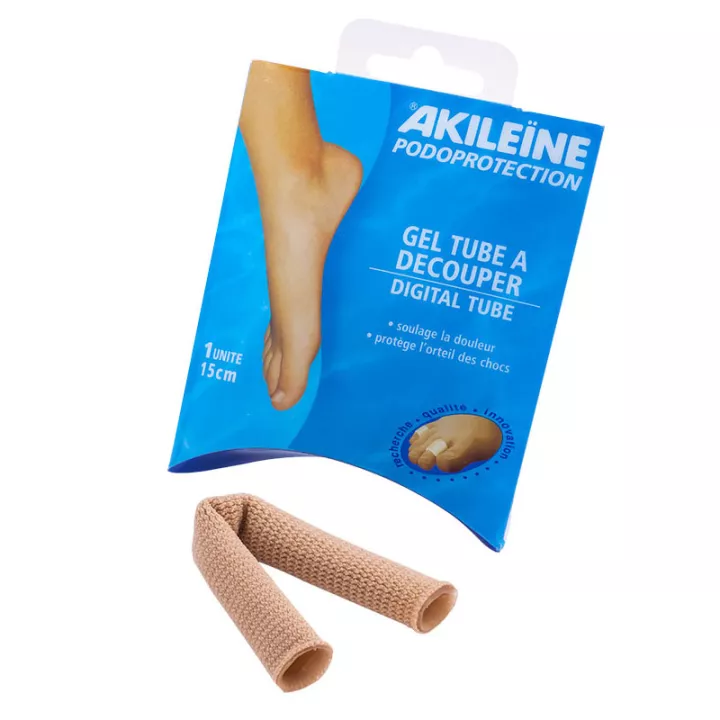 AKILEINE PODOPROTECTION GEL TUBO PARA CORTAR 1 UNIDAD DE 15CM