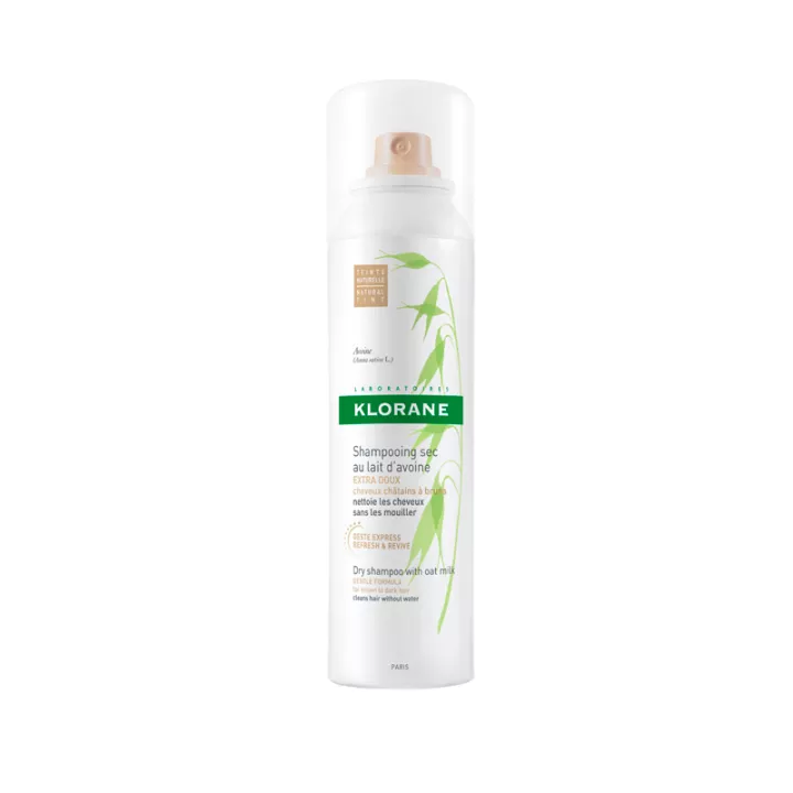 KLORANE shampooing sec teinté au lait d'avoine spray 150ML