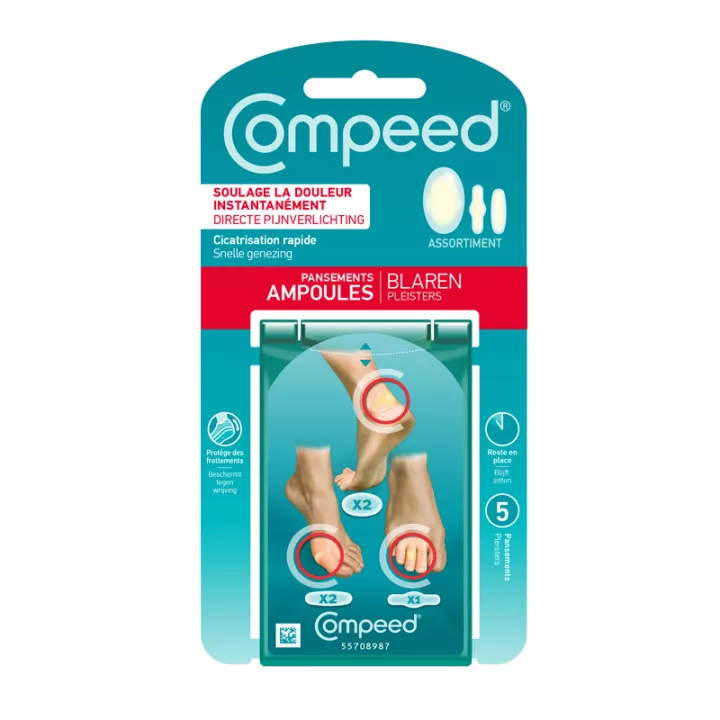 Bandagens sortidas Compeed Blisters