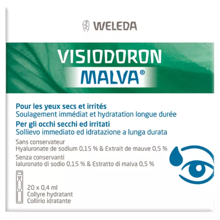 Visiodoron Malva Weleda Colírio de dose única