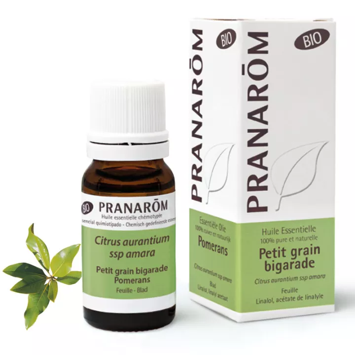 Petit Grain Pranarom 10ml laranja amarga óleo essencial orgânico