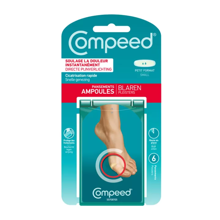 Compeed HCS Small Ampoule Plasters x6