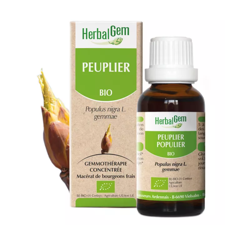 Herbalgem Macerat Mère Peuplier Bio 30 ml