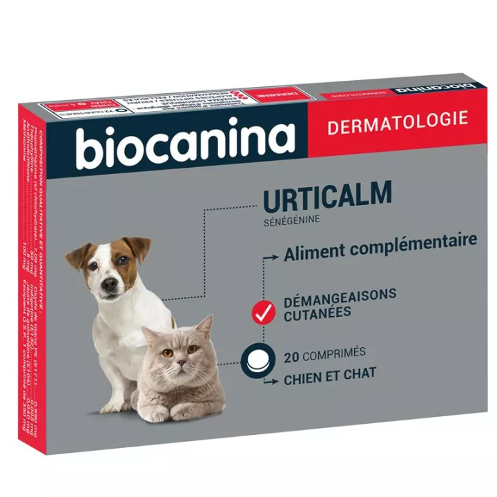 Urticalm Biocanina 20 Tablets