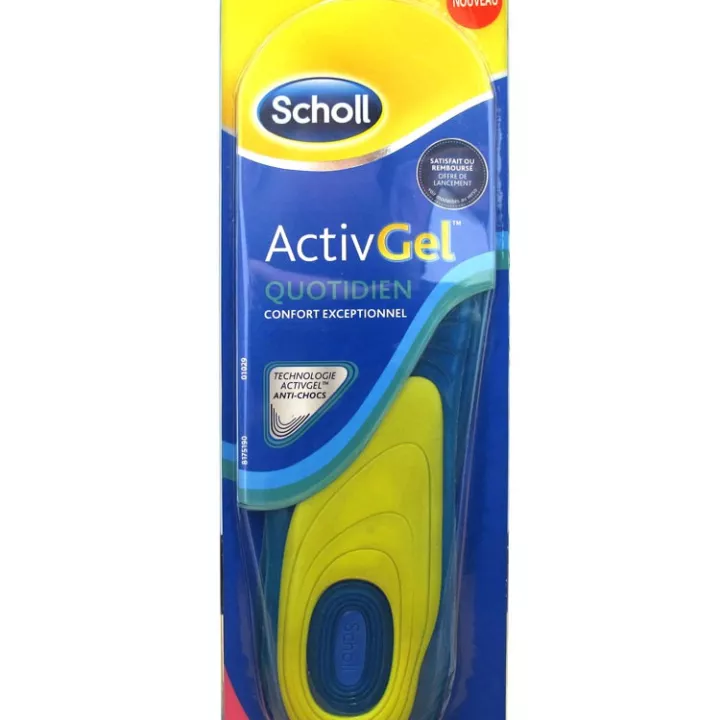 Palmilhas Scholl Comfort ActivGel Decontractantes