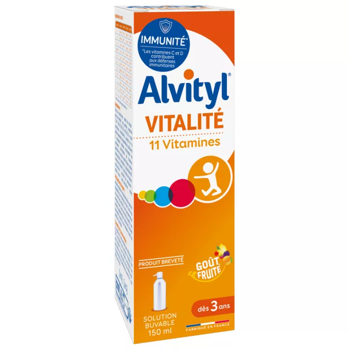 ALVITYL 11 Vitamins Syrup 150ml URGO