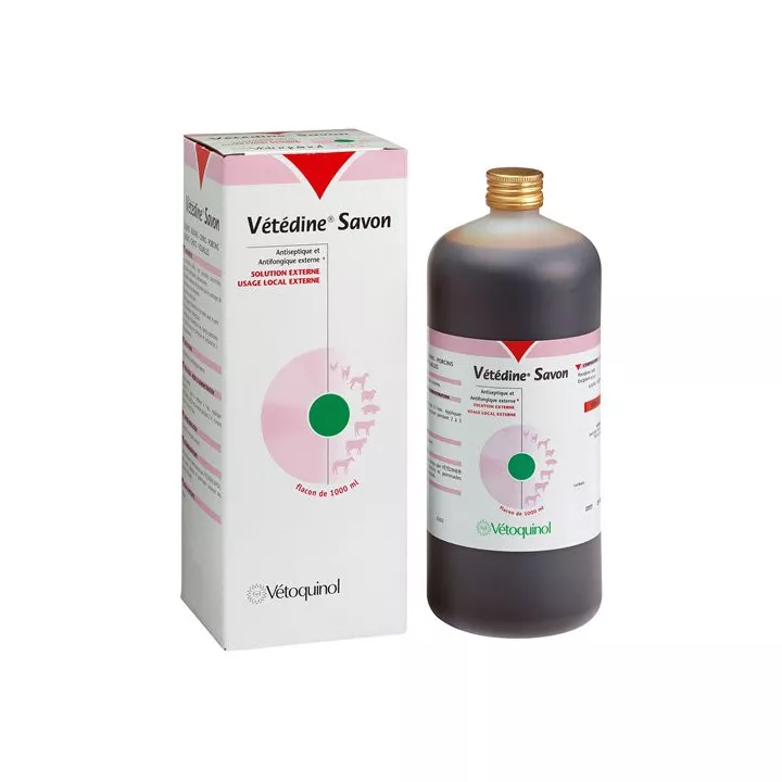 Vetedine Äußere antiseptische und antimykotische Seife 1L