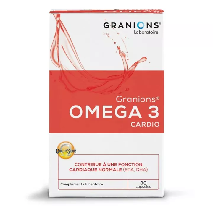 GRANIONS OMEGA 3 CARDIO 30 CAPSULES