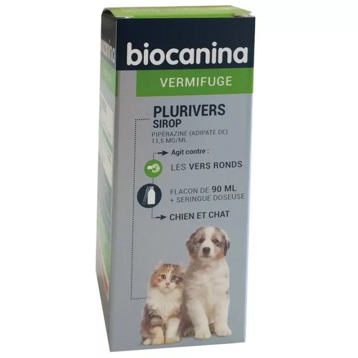 Pups en kittens pluriverse SIROOP 90ML Biocanina