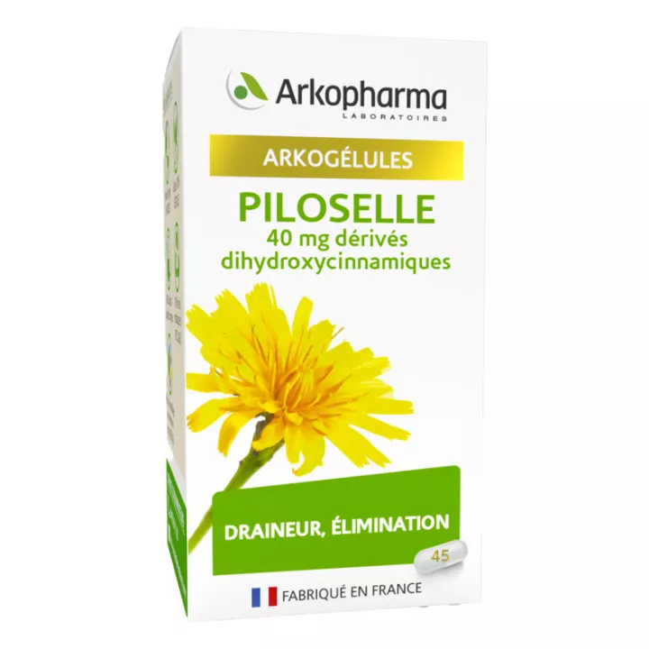 Arkogélules Piloselle Draineur Élimination 45 gélules