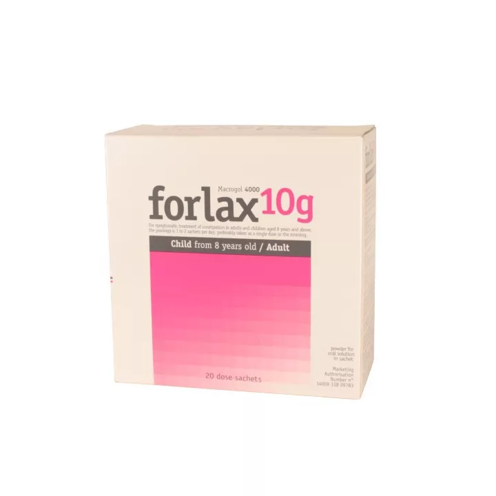 Forlax 20 sacos 10G