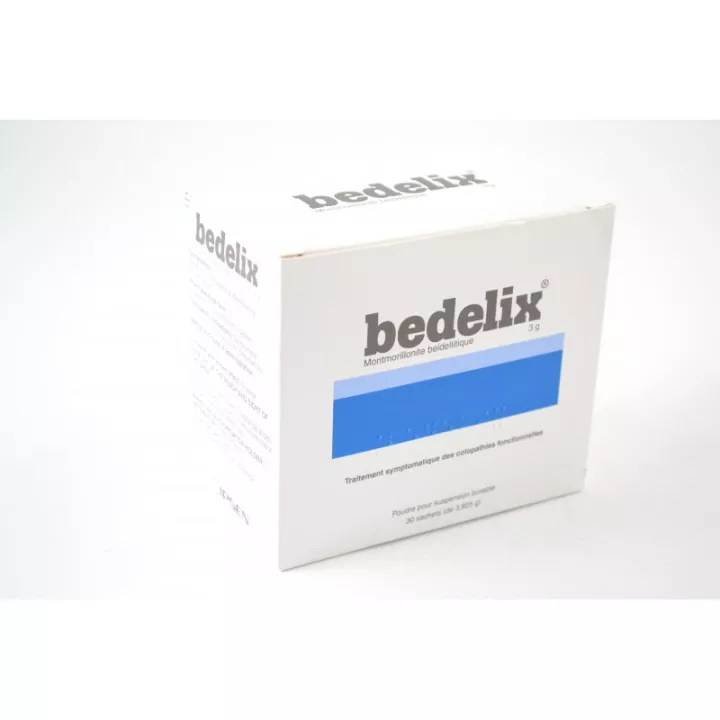 Bedelix 3G pansement digestif à l'argile 30 Sachets