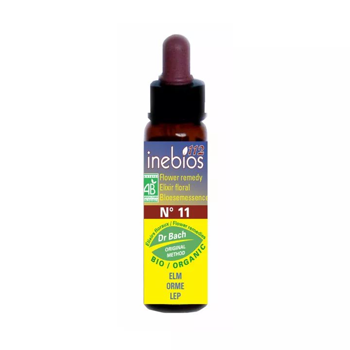 Bach Flowers Elm Inebios ELM 10ml N ° 11