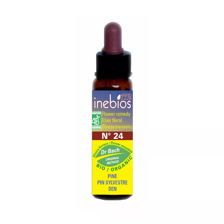 Flor de Bach Pinheiro Escocês 10ml Inebios PINHO N°24