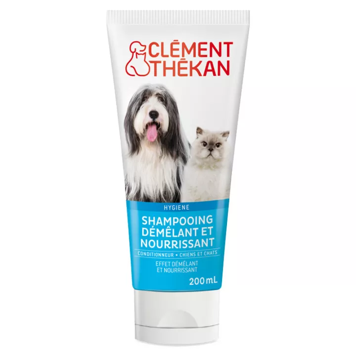 Clément-Thékan shampoing démêlant et Nourrissant chien et chat
