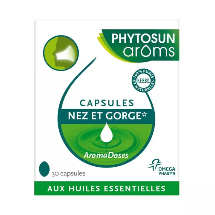 Phytosun Aroms Nose and Throat Capsules 30 capsules