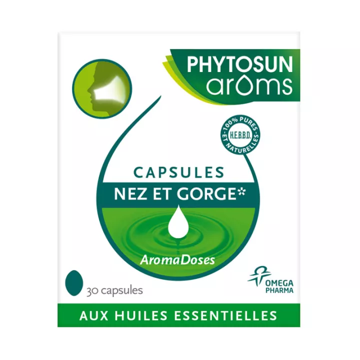 Phytosun Aroms Nose and Throat Cápsulas 30 cápsulas