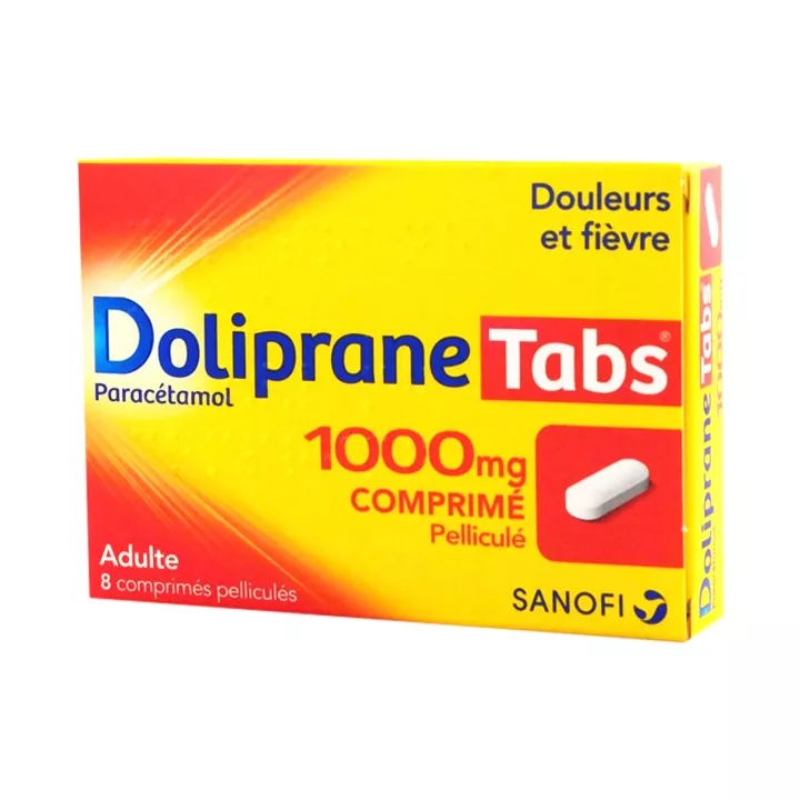 DolipraneTabs 1000 mg 8 tabletten