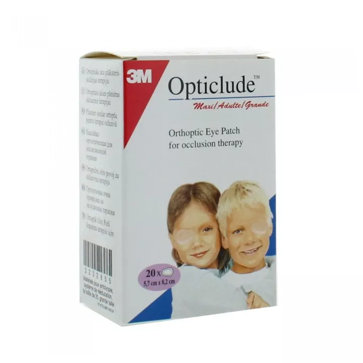 Opticlude Ecran Orthoptique 20 Pansements